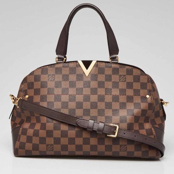 Louis Vuitton Damier Kensington Bowling Bag - Picture 1 of 12